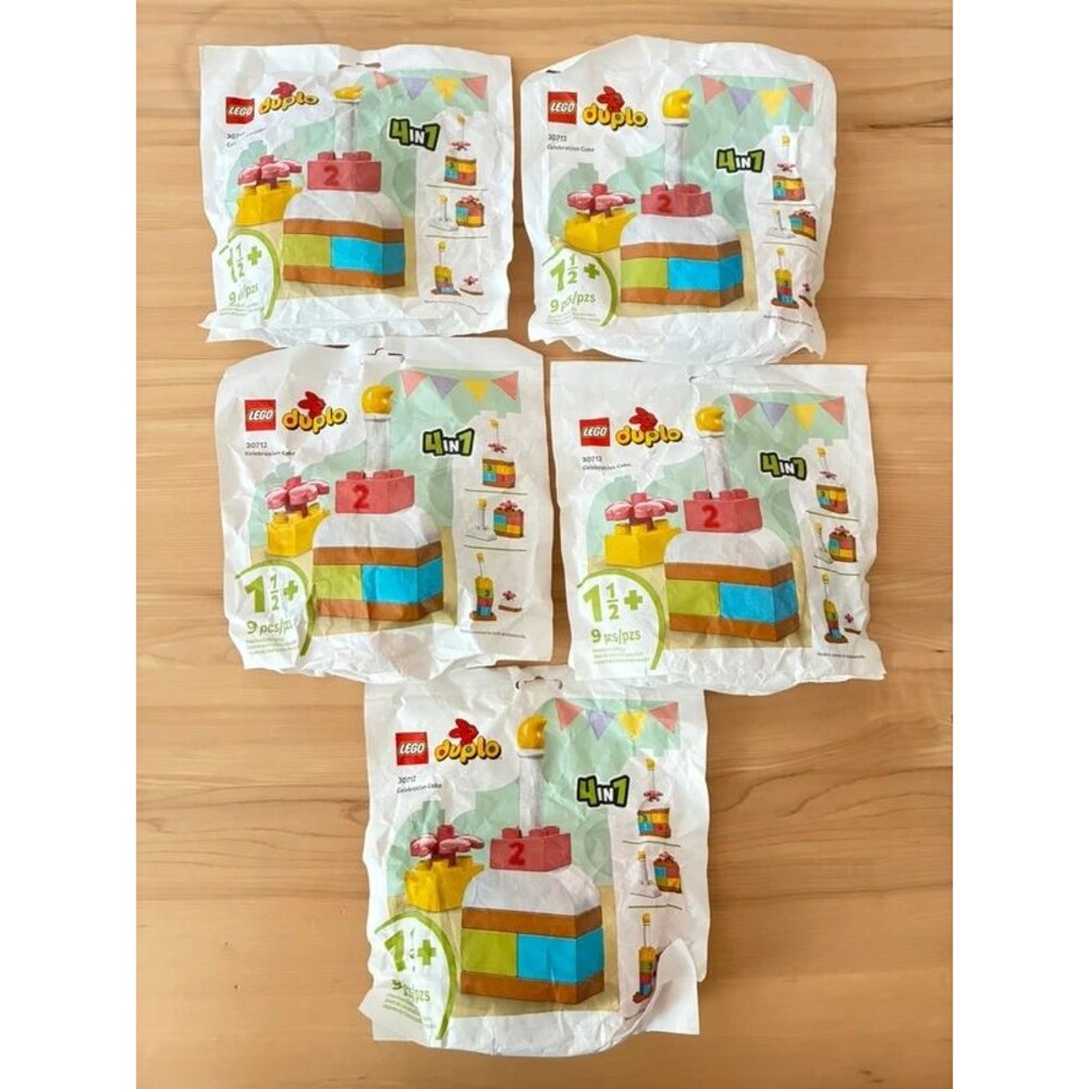 New Lego Duplo 5 set celebration cake 30712 building blocks